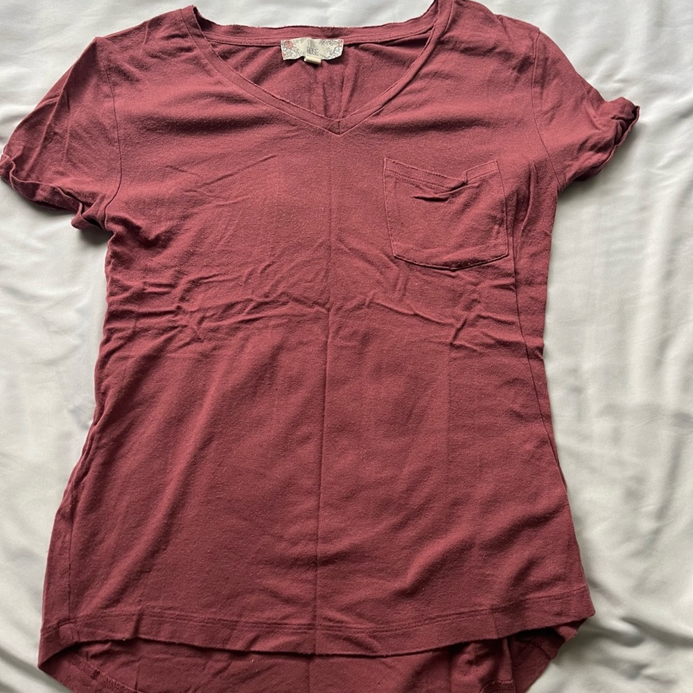 pink rose t-shirt